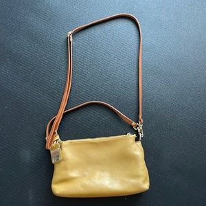 Valentina mustard yellow crossbody